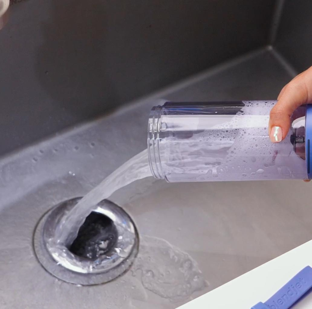 Blendego 2 bleu en auto-nettoyage sous le robinet