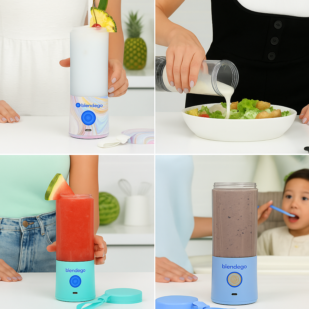 Smoothie fruits rouges avec BlendéGo 2 rose