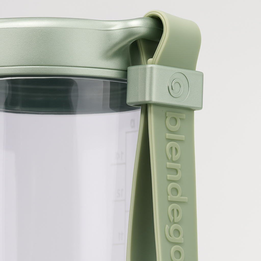 Couvercle et graduations du bol Blendego