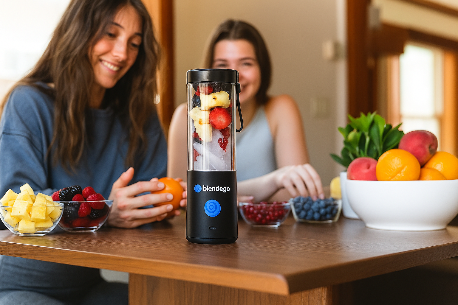 Blendego 2 au bord de la piscine