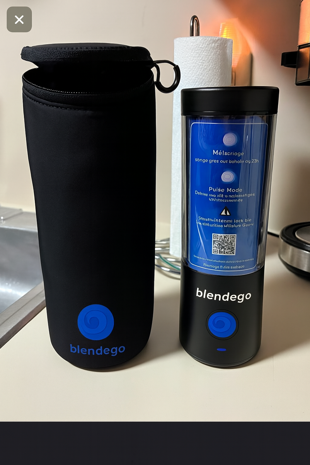 BlendEgo fibre de carbone